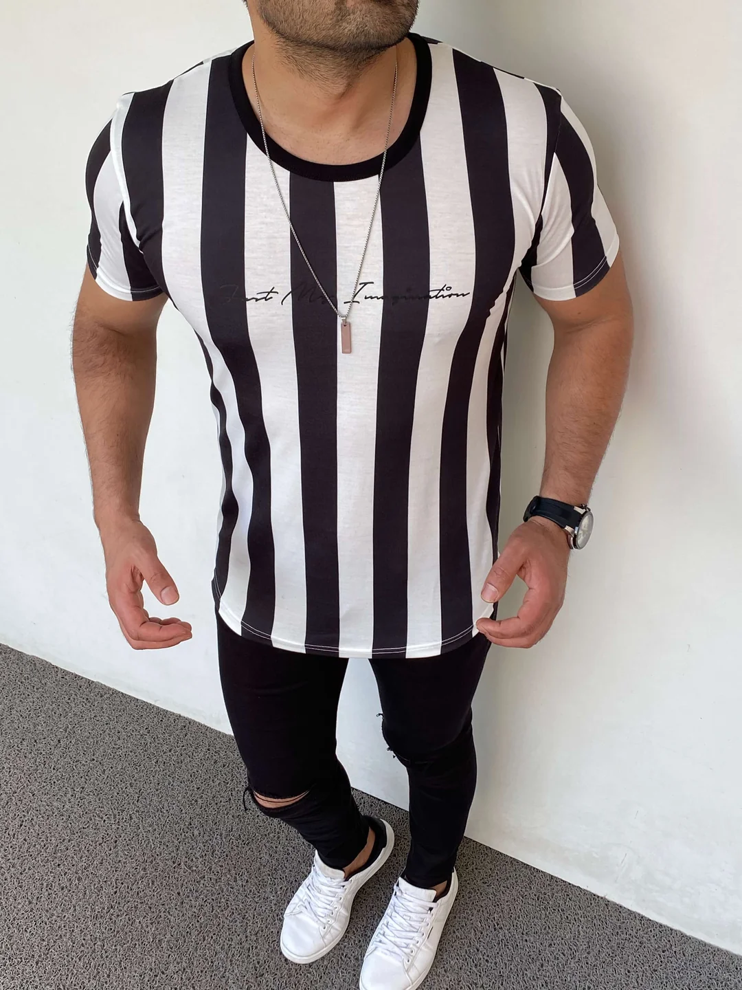 Slim Fit Pamuk Tshirt